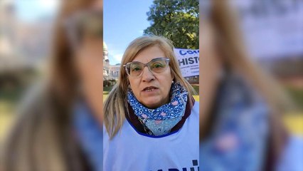 La CTA se moviliza contra la Ley Bases
