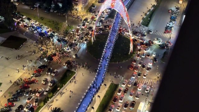 Georgian football team's triumph over Portugal ignites celebrations in Batumi