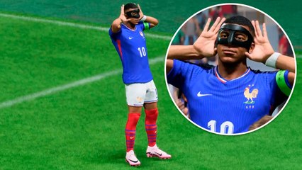 La máscara de Kylian Mbappé llega al EA FC 24