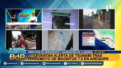 Levantan alerta de tsunami tras fuerte sismo de 7.0 en Arequipa: Así amaneció la Costa Verde