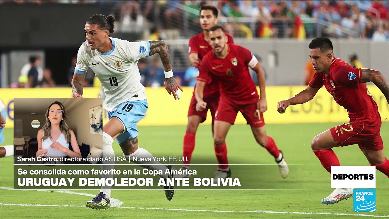 Uruguay demoledor se mete en cuartos de final de la Copa América