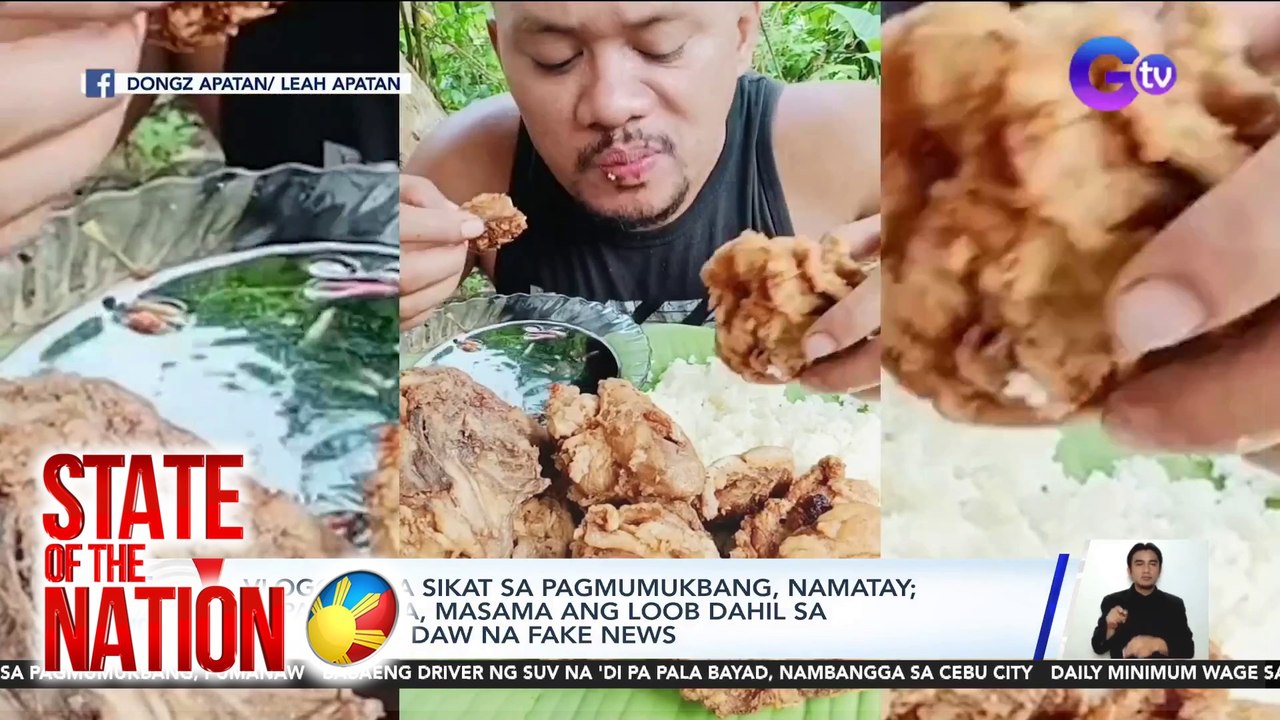 Vlogger na sikat sa pagmumukbang, namatay; Kapatid niya, masama ang loob dahil sa kumakalat daw na fake news | SONA