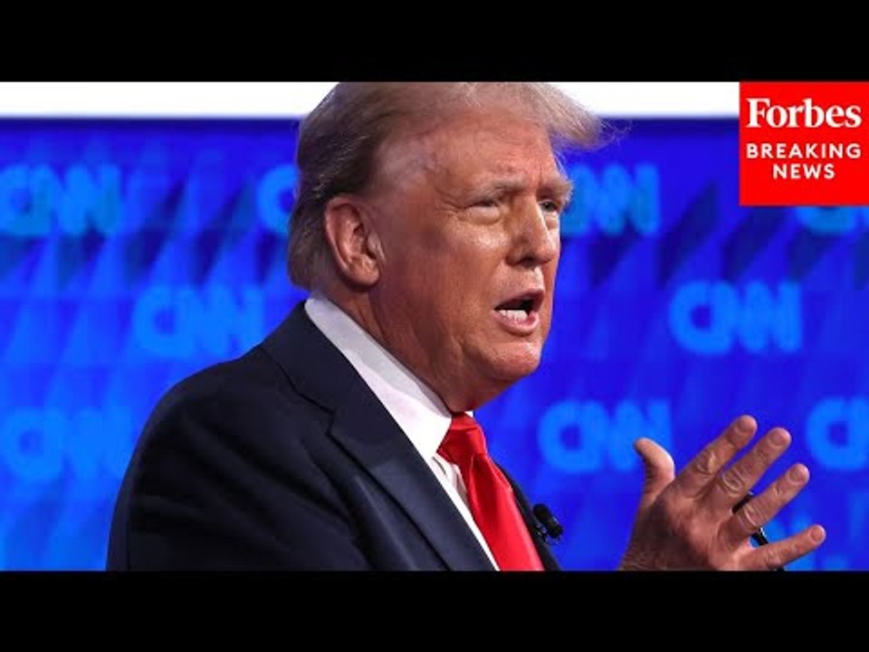 Donald Trump Asked Point Blank About The Rising National Debt During His Term In Office