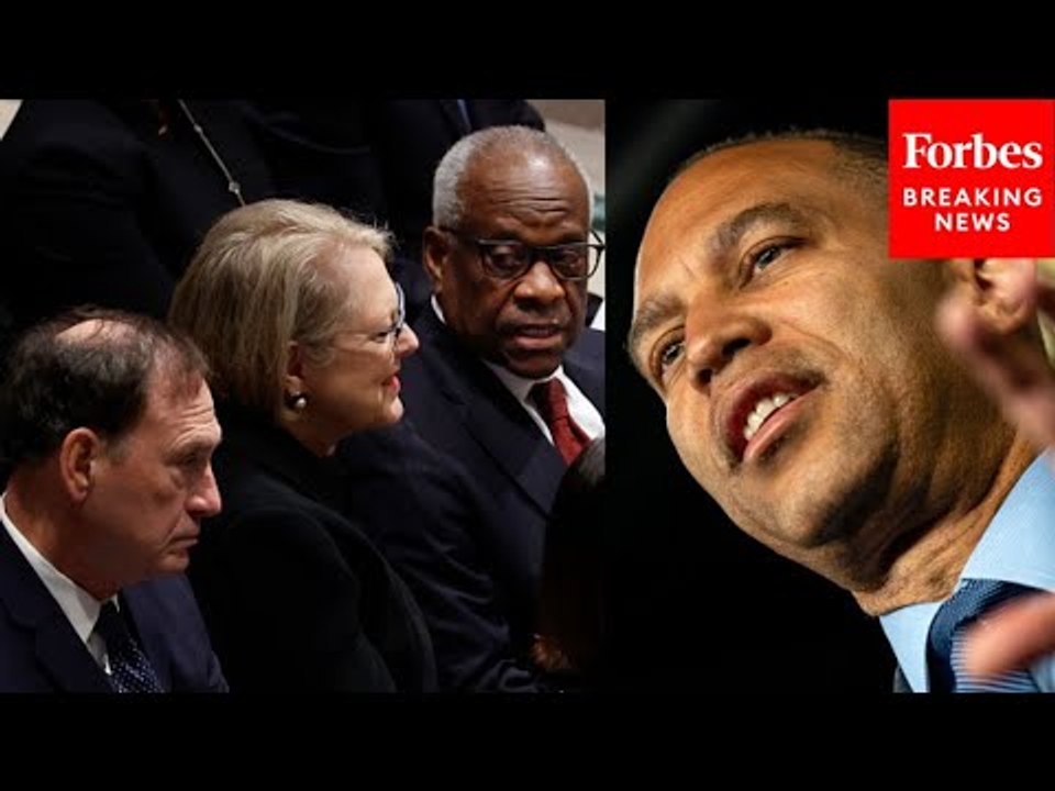 ‘Justice Thomas & Justice Alito Are Out Of Control’: Hakeem Jeffries Drops The Hammer On SCOTUS