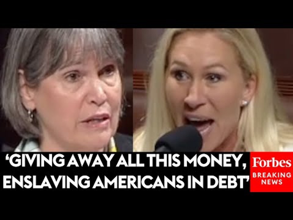 BREAKING: Sparks Fly As MTG Battles Dem Over Bill To Prohibit Any Future Military Aid For Ukraine