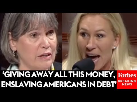 BREAKING: Sparks Fly As MTG Battles Dem Over Bill To Prohibit Any Future Military Aid For Ukraine