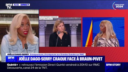 "Je me retrouve sans rien, sans camp qui me parle réellement": Joëlle Dago-Serry, entrepreneuse, ira voter "dès le premier tour en se pinçant le nez"