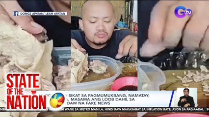 State of the Nation Part 1: Namatay sa mukbang?; Tumakas sa utang; Hindi sapat na minimum wage;Atbp.
