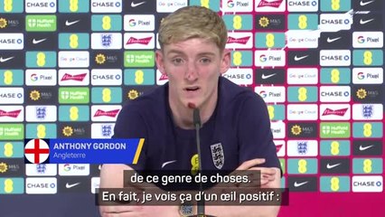 Angleterre - Gordon sur les critiques de Lineker : "Si on commence à faire attention à ça..."
