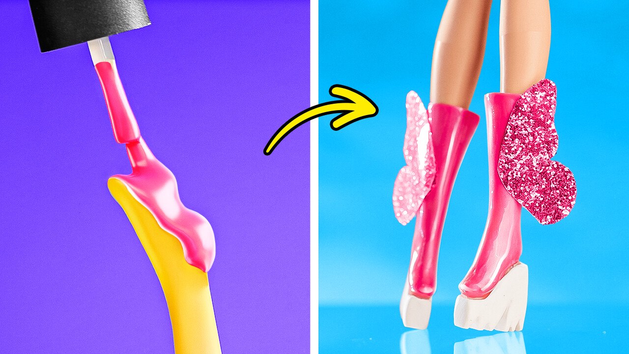 New Barbie Crafts & Life Hacks ✨ Transform Your Dolls!