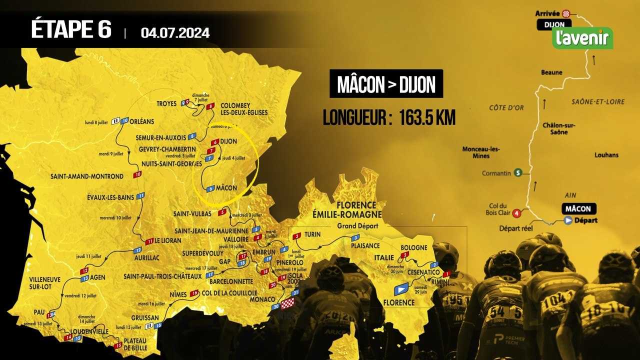 TDF 2024 : Maxime Monfort préface la 6e étape