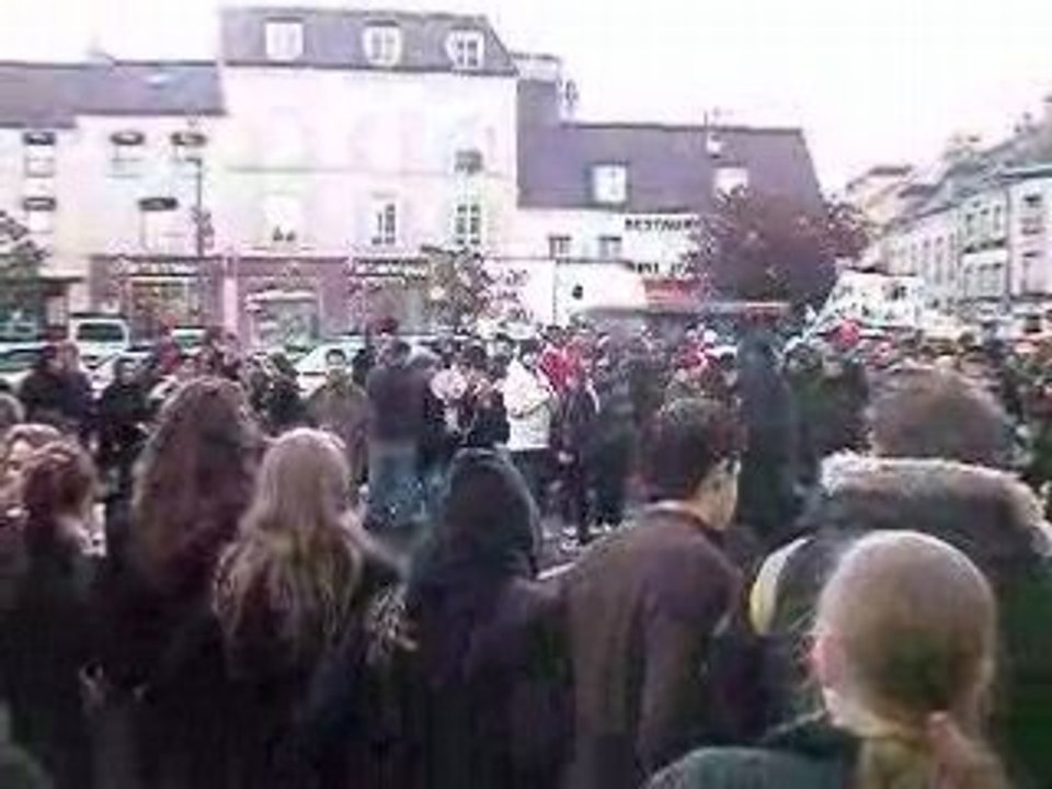 Manifestation Melun 14 avril 2008
