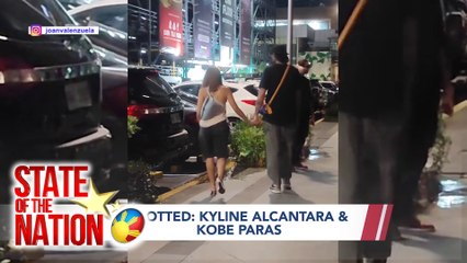 Spotted: Kyline Alcantara & Kobe Paras | SONA