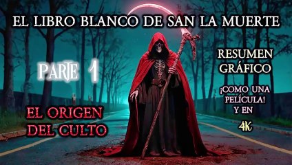 SINOPSIS COMPLETA: EL LIBRO BLANCO DE SAN LA MUERTE PT1 ¡NARRATIVA GRÁFICA EN 4K!¡COMO UNA PELÍCULA!