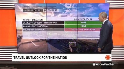 Here's your travel outlook for June 28