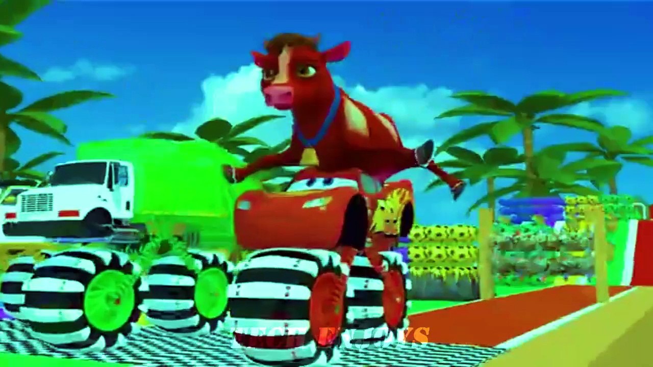 Funny Cartoon Fountain Crossing With Tigers, Elephants, Hippos, Badgers etc | Challenging Animal 24