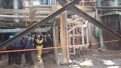 충남 서산 한화토탈 공장 불...15분 만에 자체 진화 / YTN