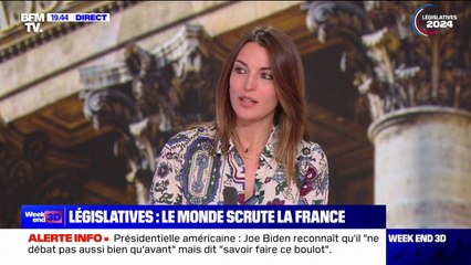 Législatives: "L'affaiblissement de la France représente une opportunité pour le gouvernement italien", rapporte Chiara Piotto, correspondante de Sky Italia