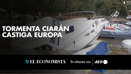 Tormenta Ciarán castiga Europa