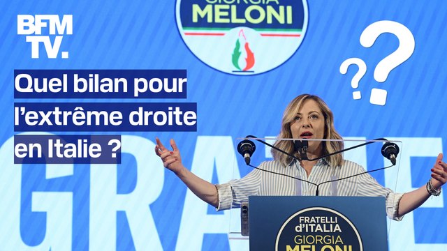 Plus d’un an et demi après l’arrivée au pouvoir de Giorgia Meloni, quel est le bilan de l’extrême droite en Italie?