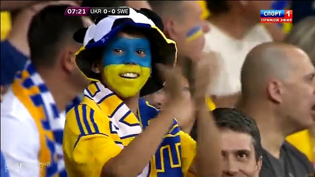 Ukraine vs. Sweden 2012 - 1.Half