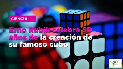 Erno Rubik celebra 50 años de la creación de su famoso cubo