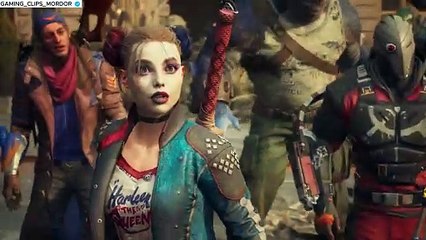 GAMING CLIP OF SUICIDE SQAUD GAME 4K HDR 2160P