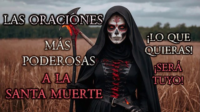 ¡LAS ORACIONES MÁS PODEROSAS A LA SANTA MUERTE! ¡RÉZALAS Y TENDRÁS LO QUE DESEAS!