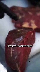 Cara Memotong Daging Yang Benar