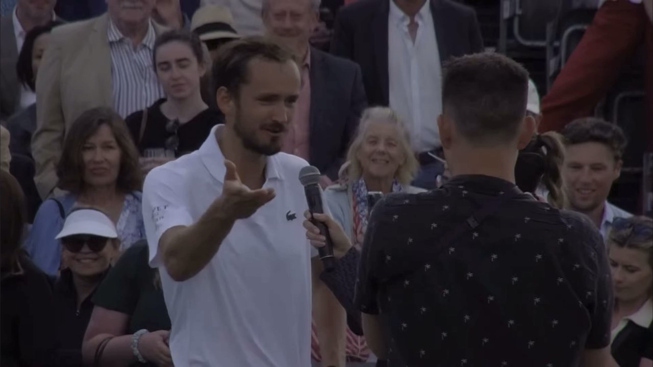 Tennis - Hurlingham 2024 - Daniil Medvedev loses to Djokovic: "I hope to play better at Wimbledon!"