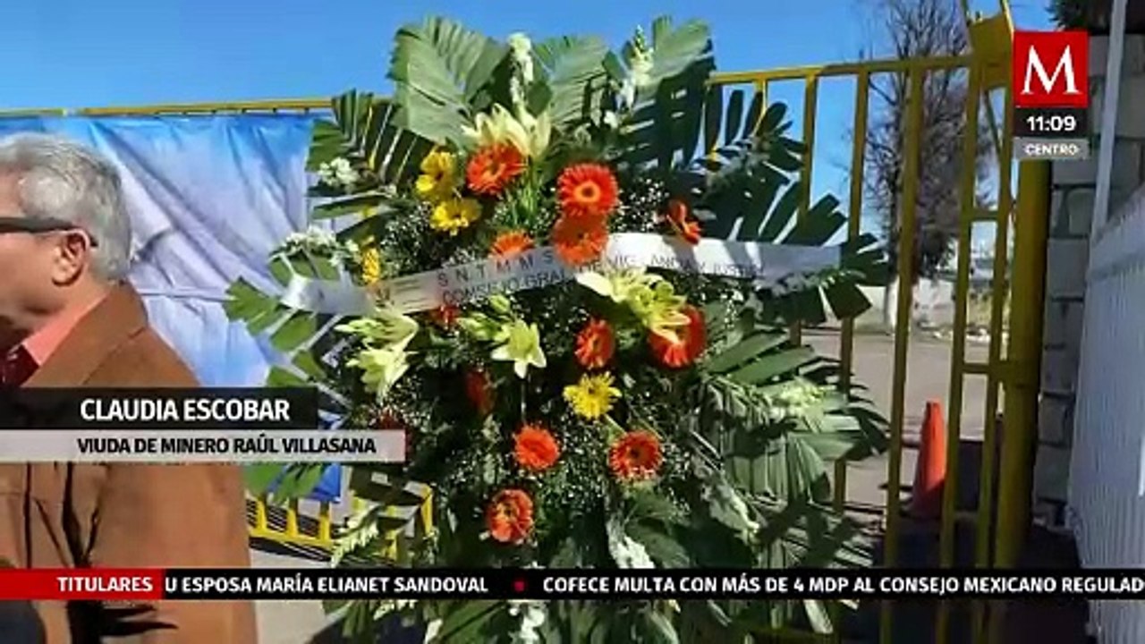 Alistan la extracción de restos de los 13 mineros en Pasta de Conchos, Coahuila