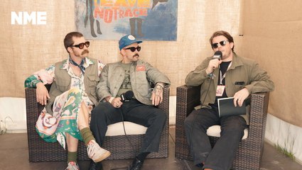 IDLES at Glastonbury 2024 on their Fontaines D.C. clash and stepping up to headline