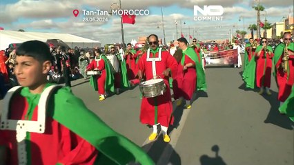Paradas de camelos e dança tradicional: Carnaval de Tan-Tan celebra diversidade cultural marroquina