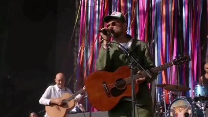 Damon Albarn shares Palestine message during surprise Glastonbury performance