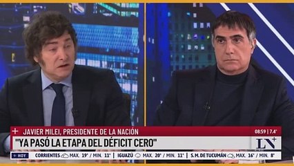 Para Milei, el salario creció y las jubilaciones se "duplicaron" en dólares