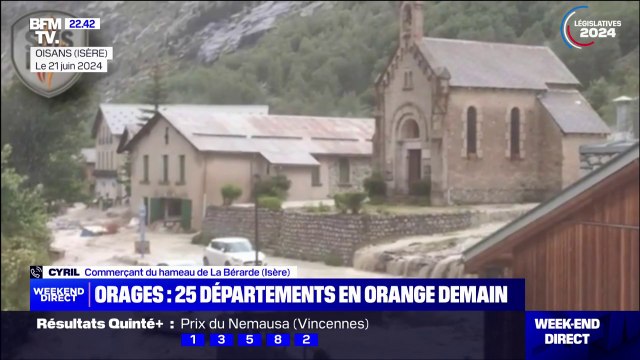 On espère, tous autant qu'on est, retourner chez nous au plus vite , témoigne ce commerçant du hameau de La Bérarde après les inondations