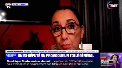 Propos de Roger Chudeau sur la binationalité: Fadila Khattabi se dit "profondément choquée et profondément meurtrie"
