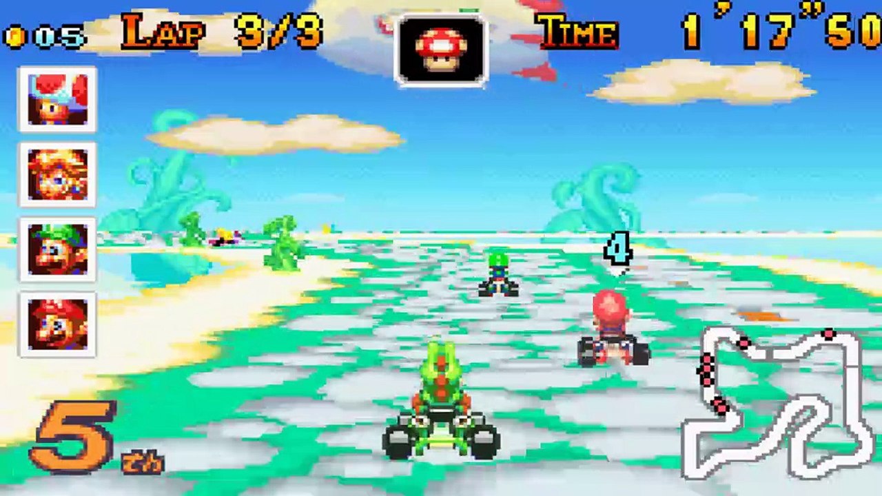 [Walkthrough] Mario Kart Super Circuit Partie 18 - Coupe Éclair + Coupe ...