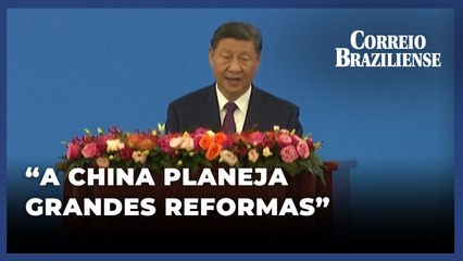 PRESIDENTE DA CHINA GARANTE QUE O PAÍS FARÁ REFORMAS ECONÔMICAS