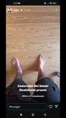 silvio inaugura la cameretta dei bambini con una pipi