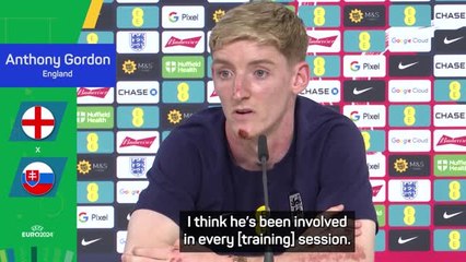 Gordon provides fitness update on Luke Shaw