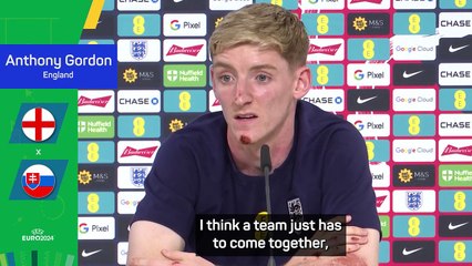 England players must 'take responsibility and accountability' - Gordon