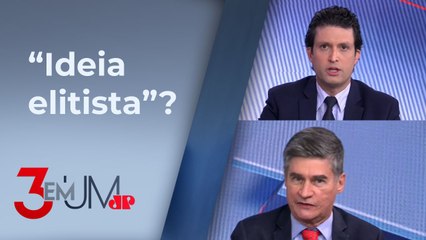 Ghani e Piperno discutem sobre taxação de carnes e comparam com EUA