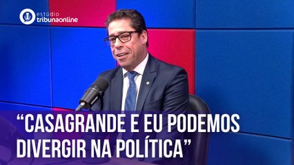 Marcelo Santos: “Casagrande e eu podemos divergir na política” | Estúdio Tribuna Online