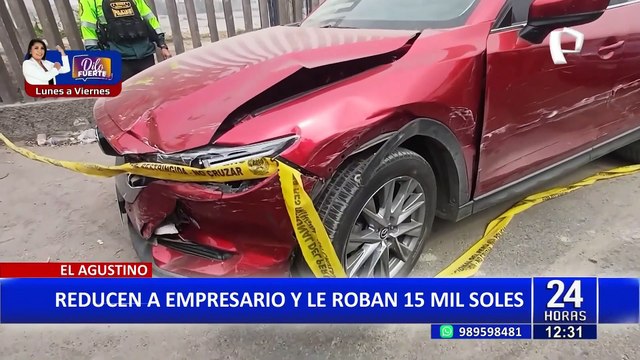 Policía captura a delincuentes tras persecución en El Agustino
