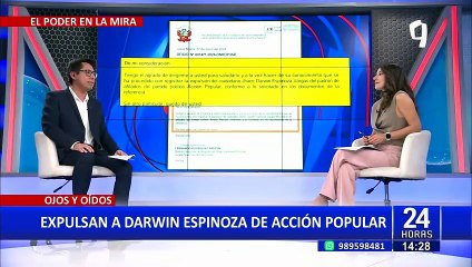 Congresista Darwin Espinoza: JNE registra oficialmente su expulsión del partido Acción Popular