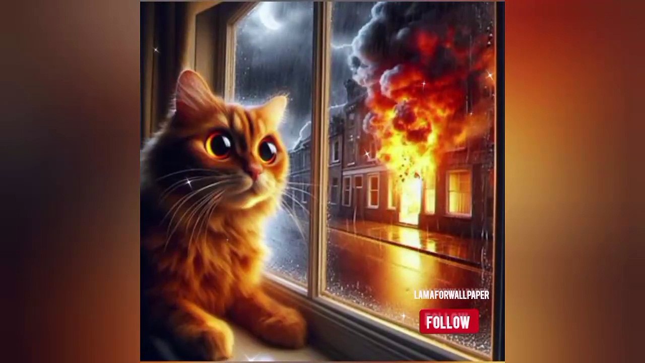 Super cat and dog