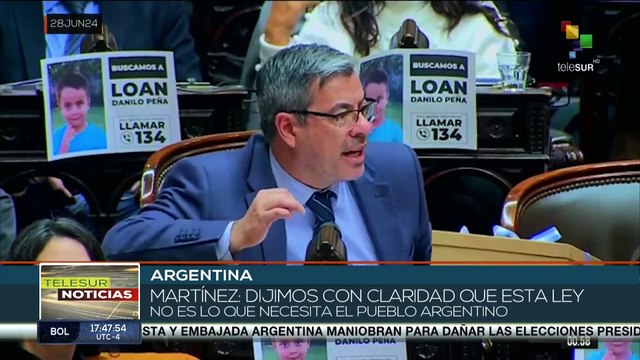 La Cámara de Diputados en Argentina aprobó las dos primeras leyes que enmarcan la Ley Bases