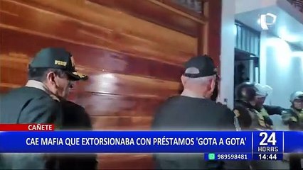 Cañete: desarticulan banda criminal dedicada a los préstamos ‘gota a gota’