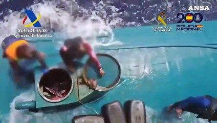 Trafficavano droga con un sommergibile, 4 narcos arrestati in Spagna